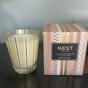 Nest Crystallized Ginger and Vanilla Bean Candle